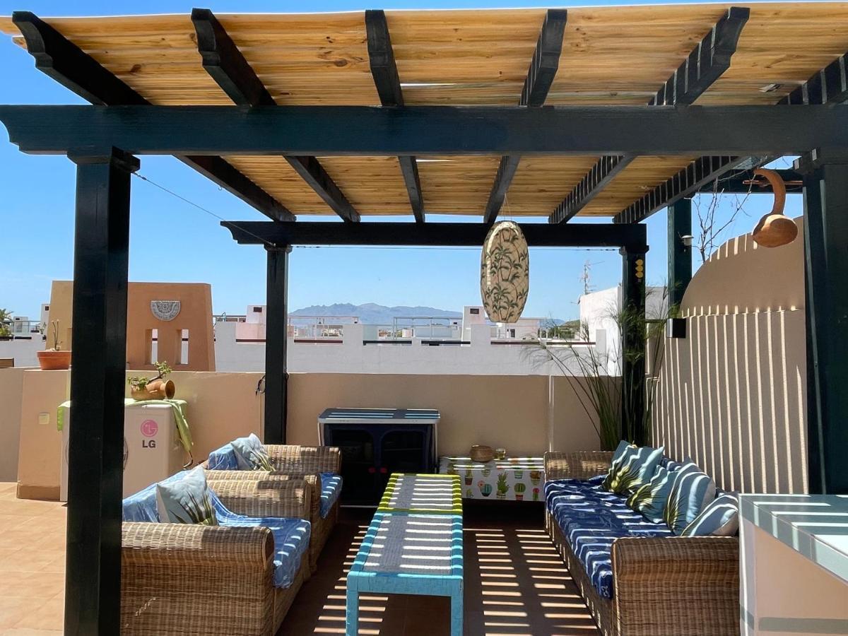 Atico Con Piscina Privada A 100M Del Mar Apartment Vera Luaran gambar